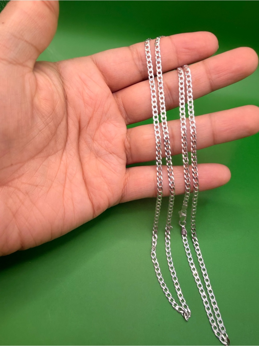 925.  Sterling Silver Chain 27.5”.
